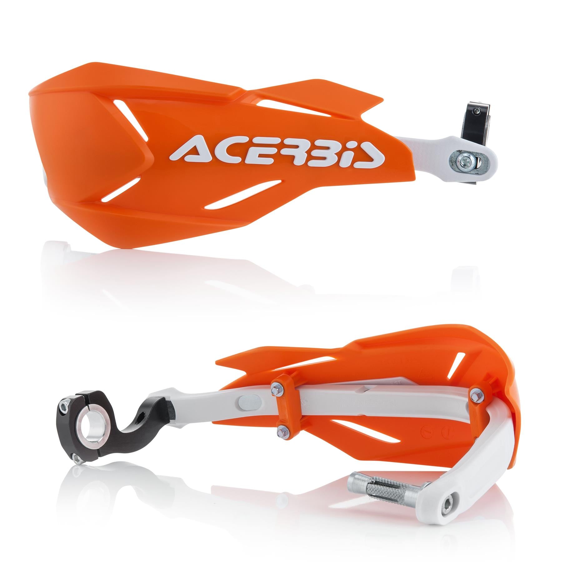 Acerbis X-Factory Orange White Handguards Husqvarna TC 250 2002 - 2024
