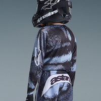 Alpinestars 2026 Youth Fluid Lahnd Motocross Jersey Iron Camo
