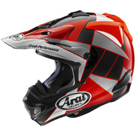 Arai MX-V Evo Peak New 2026 Motocross Helmet Red ECE 22-06