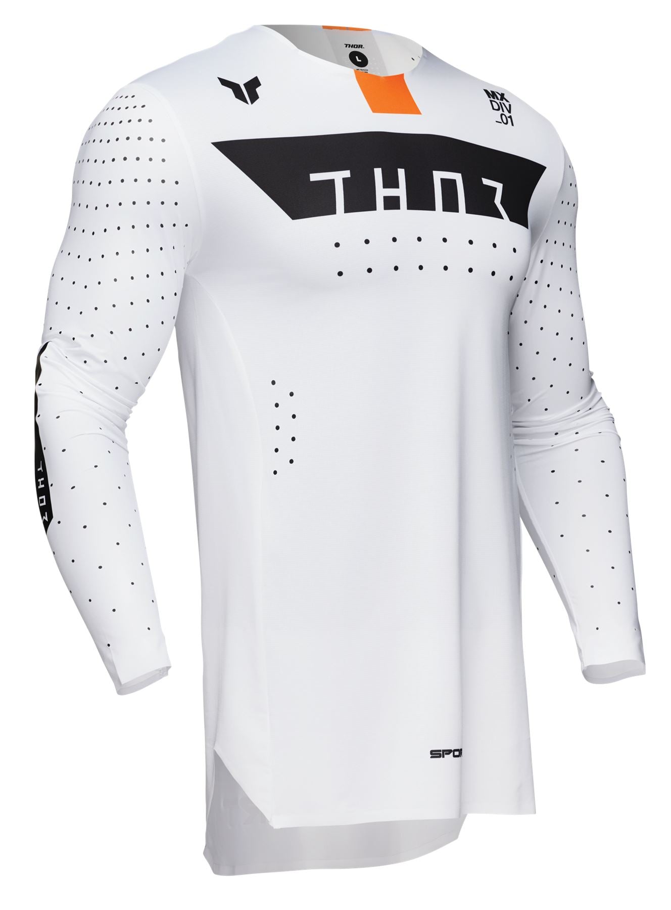Thor 2025 Motocross Combo Kit Sportmode Rogue White Orange
