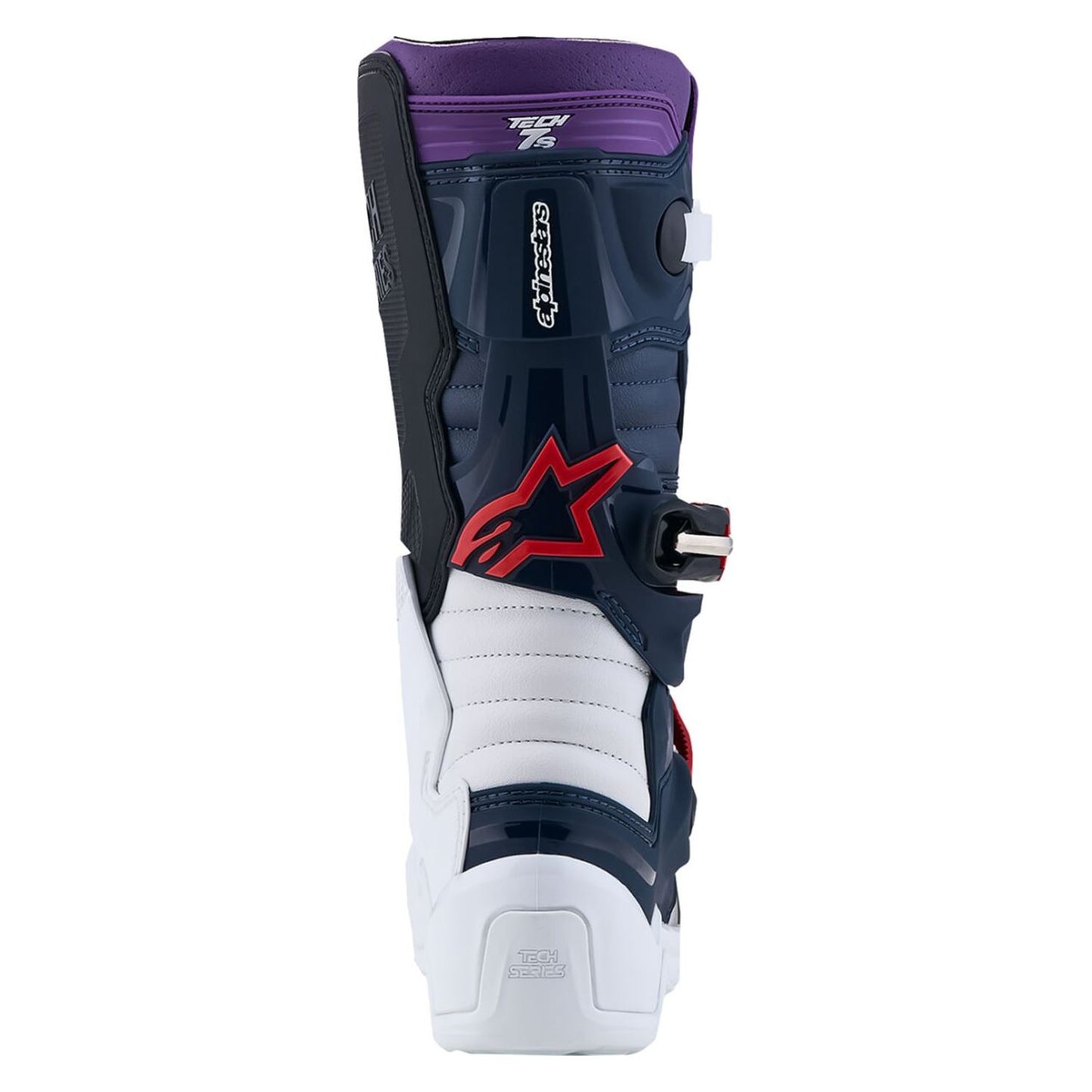 Alpinestars 2027 Youth Tech 7S MX Boots Dark Blue White Black