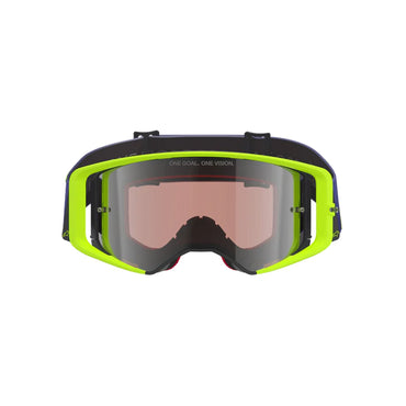 Alpinestars 2026 Supertech Vision Corp Motocross Goggles Purple Yellow Flo Mirror Silver One Size