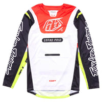 Troy Lee Designs 2025 Youth GP Pro Blends White Glo Red Jersey