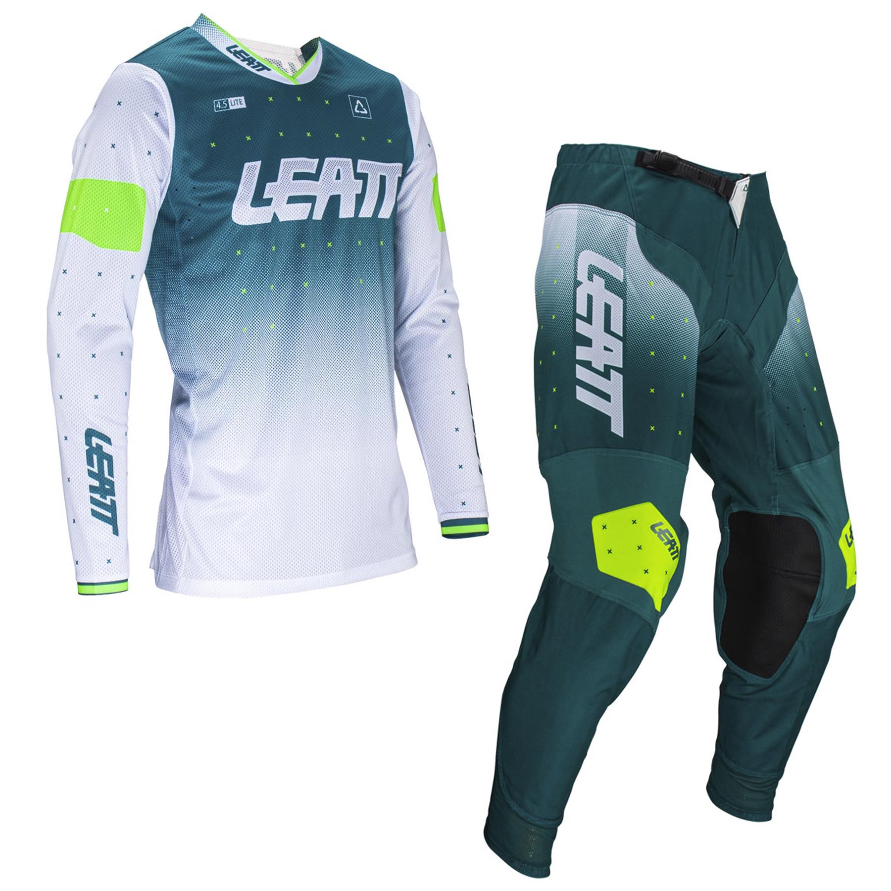 Leatt 2024 Combo Kit Pants & Jersey Moto 4.5 Lite Fuel