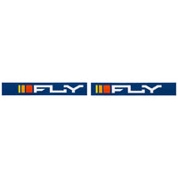 Fly Racing 2025 Zone Youth Motocross Goggles Navy White Red Mirror Smoke Lens