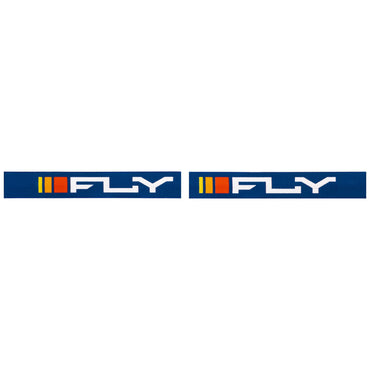 Fly Racing 2025 Zone Youth Motocross Goggles Navy White Red Mirror Smoke Lens