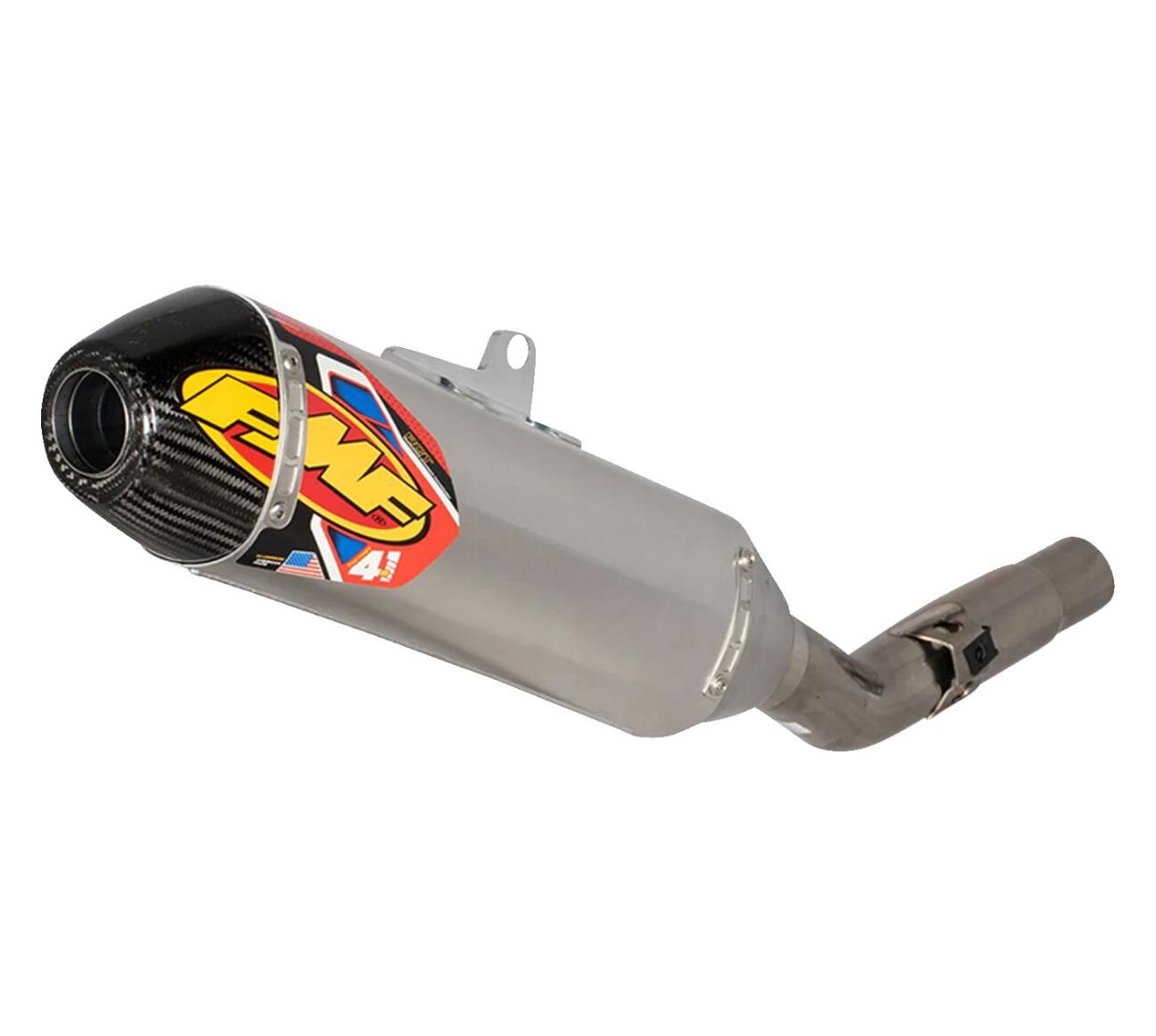 FMF Factory 4.1 RCT Slip-On Carbon End Exhaust Silencer For Honda CRF 250 R 2022-2025