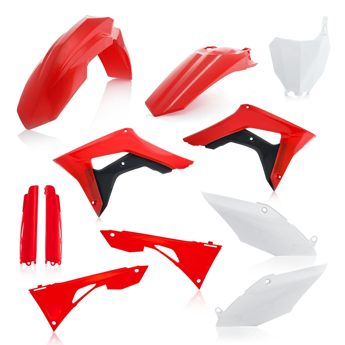 Acerbis Full Plastic Kit Standard Red Blue 0023617.553