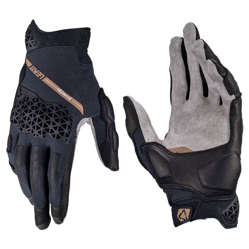 Leatt 2024 Adventure 7.5 X-Flow Short Gloves Stealth