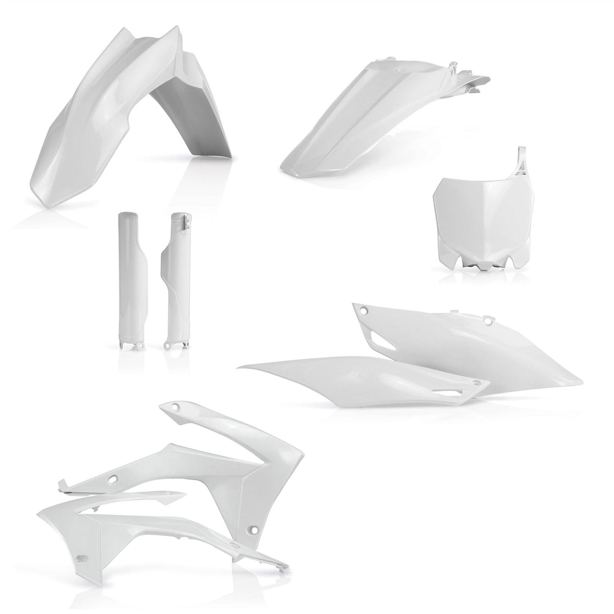 Acerbis Full Plastic Kit White 0016900.030