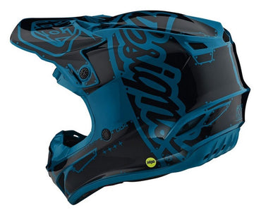 Troy Lee Designs Youth SE4 Helmet Factory Ocean