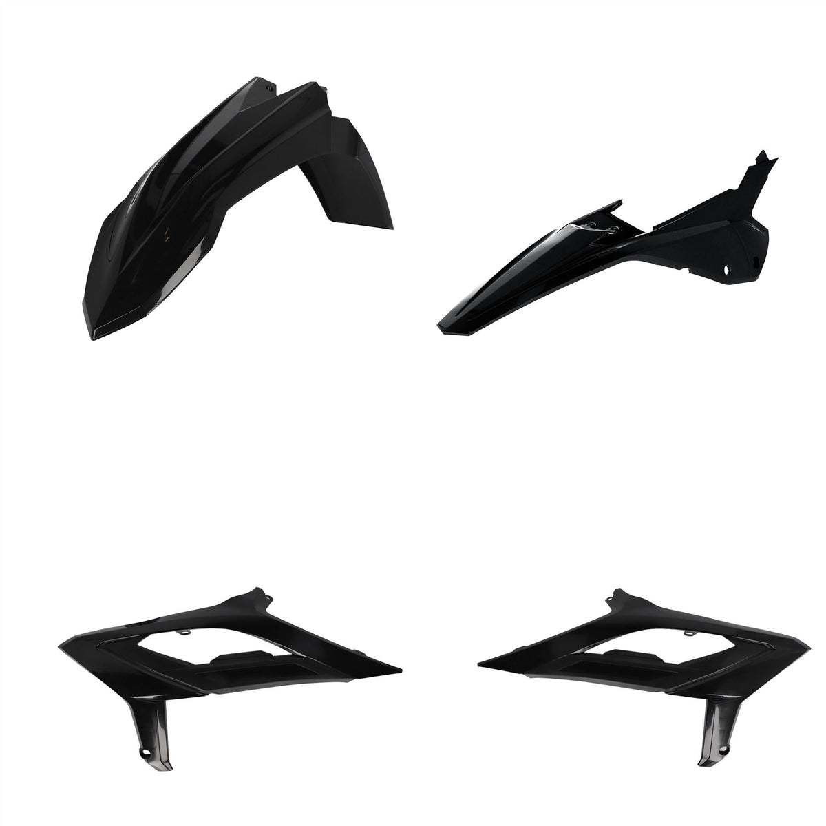 Acerbis Plastic Kit Black 0025495.090