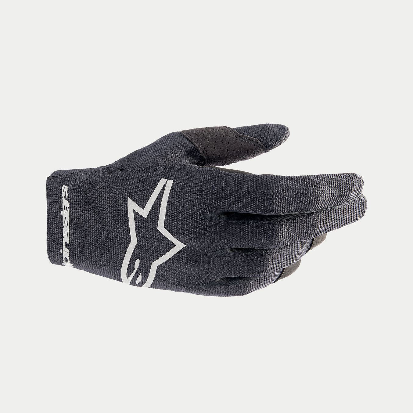 Alpinestars 2024 Radar Youth Motocross Gloves Yellow Fluo Black