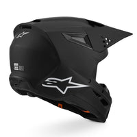 Alpinestars 2026 SM3 Solid Motocross Helmet Matt Black