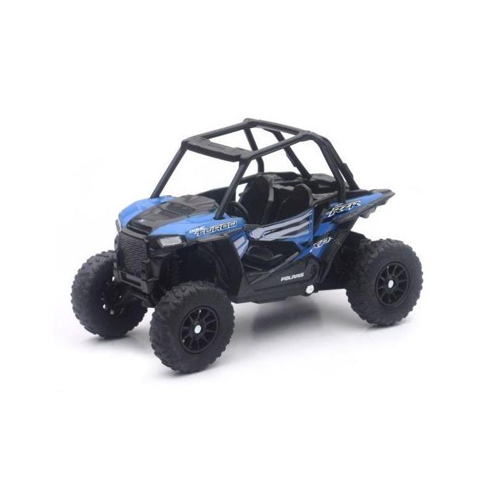 Polaris RZR XP1000 Blue Black 1:30 Scale Model Toy
