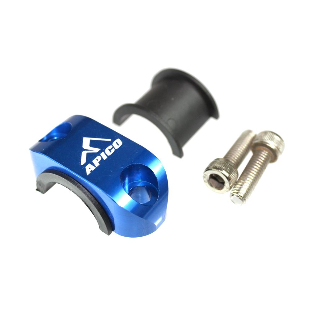 Apico Master Cylinder Perch Rotator Clamp Blue For  Huqvarna TC FC TE FE TX