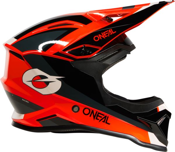 O'Neal 2024 Motocross Helmet 1SRS Youth Stream V.24 Black Red