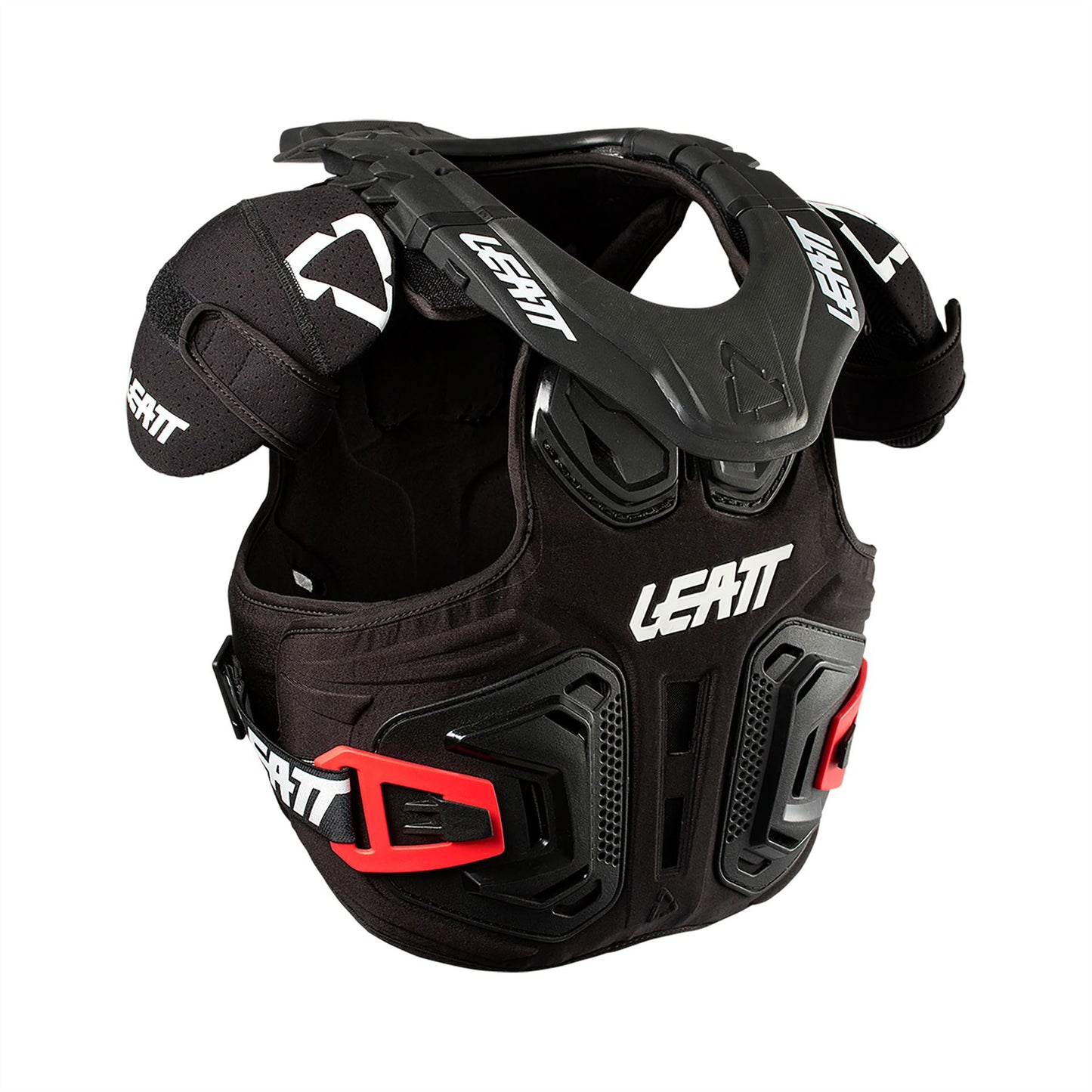Leatt 2024 Fusion 2.0 Youth Neck Vest Brace Black