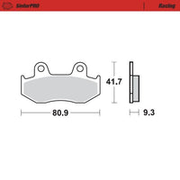 Moto-Master Pro Racing Sintered Brake Pads
