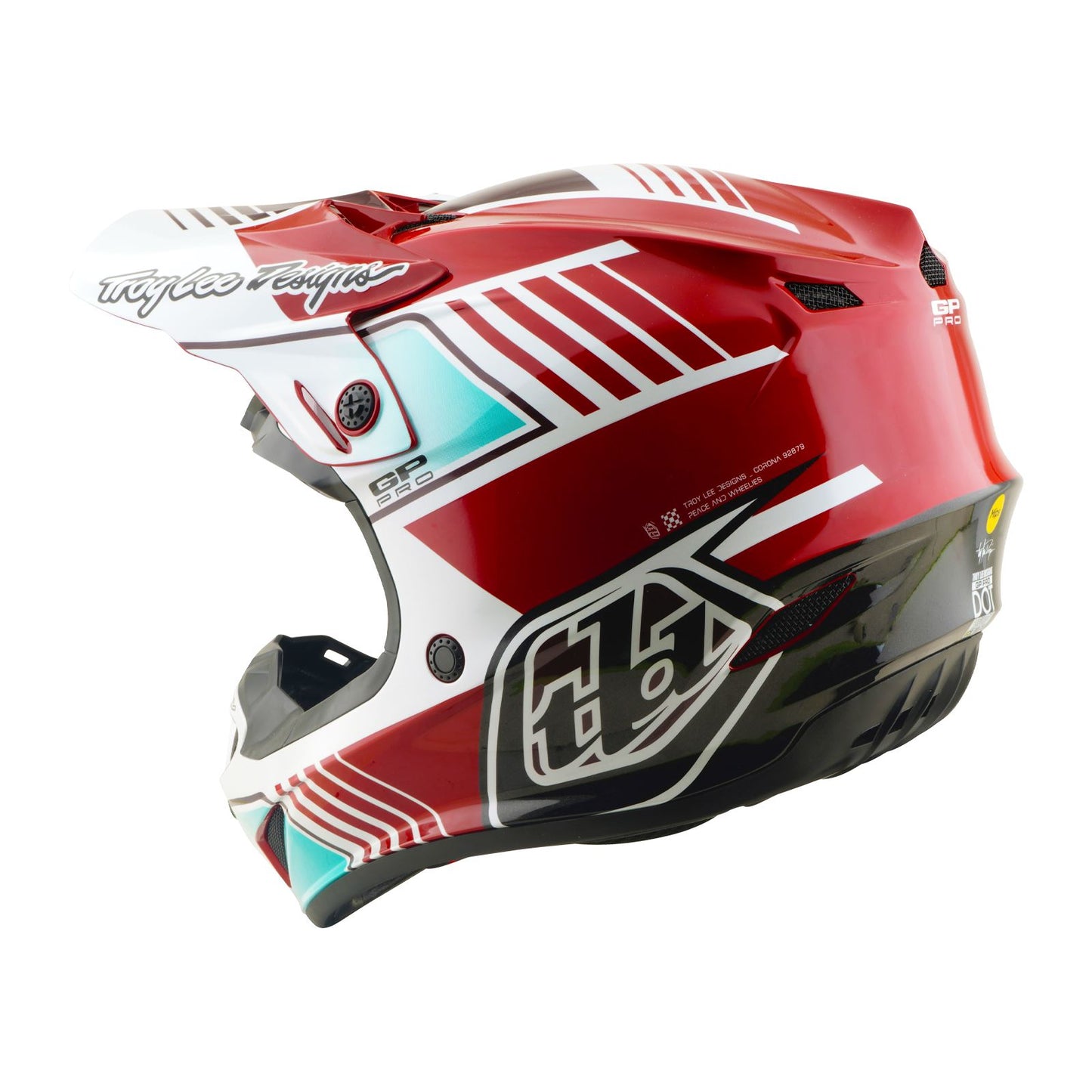 Troy Lee Designs Spring 2026 MX GP PRO Segment Helmets Red