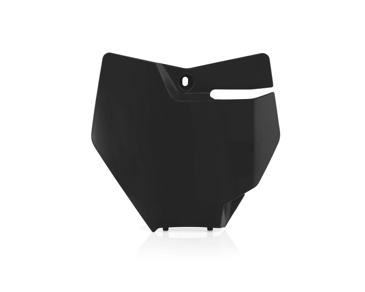 Acerbis Front Number Plate Black 0022927.090