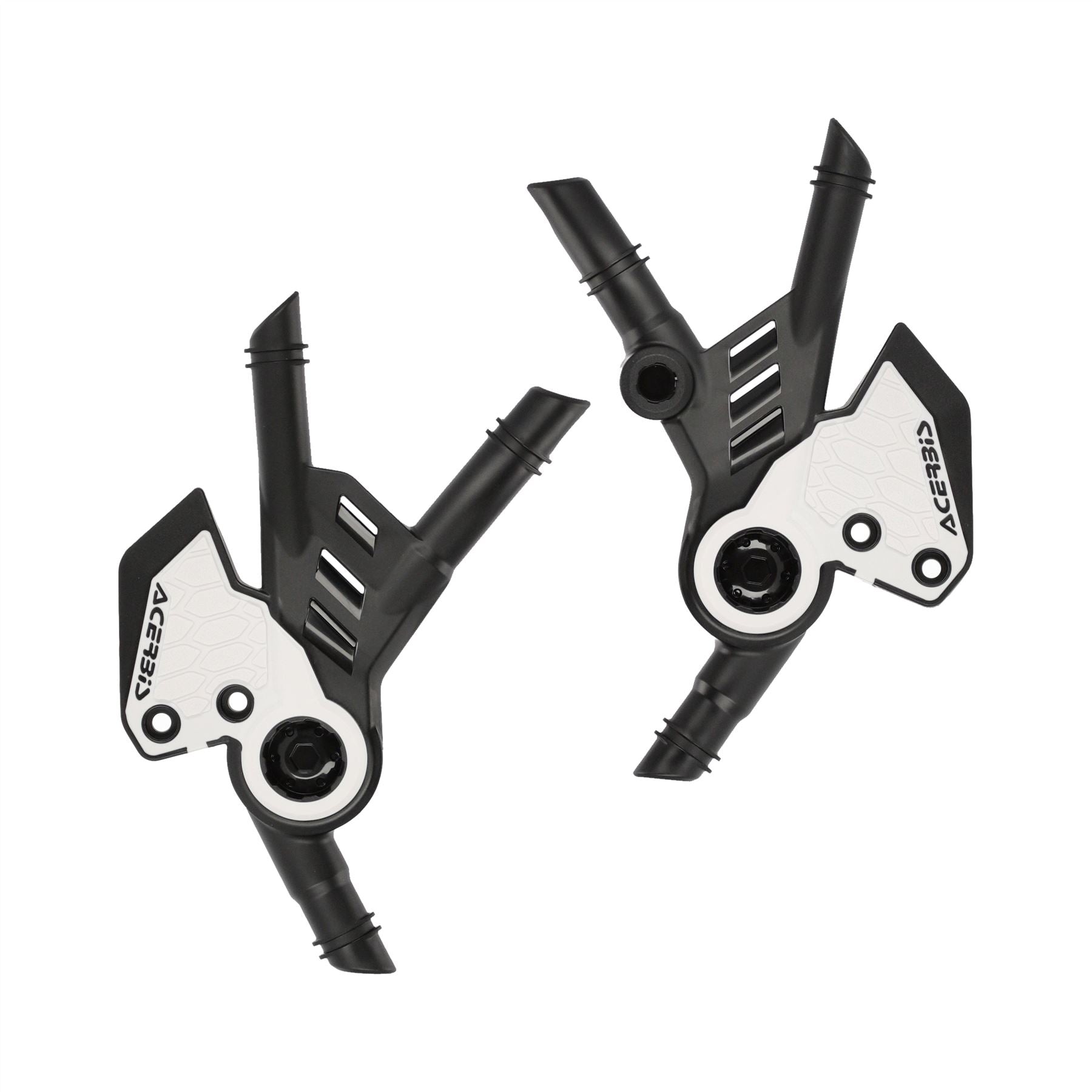 Acerbis X-Grip Frame Guards Black White For BMW R 1200 GS ADVENTURE 2013-2018