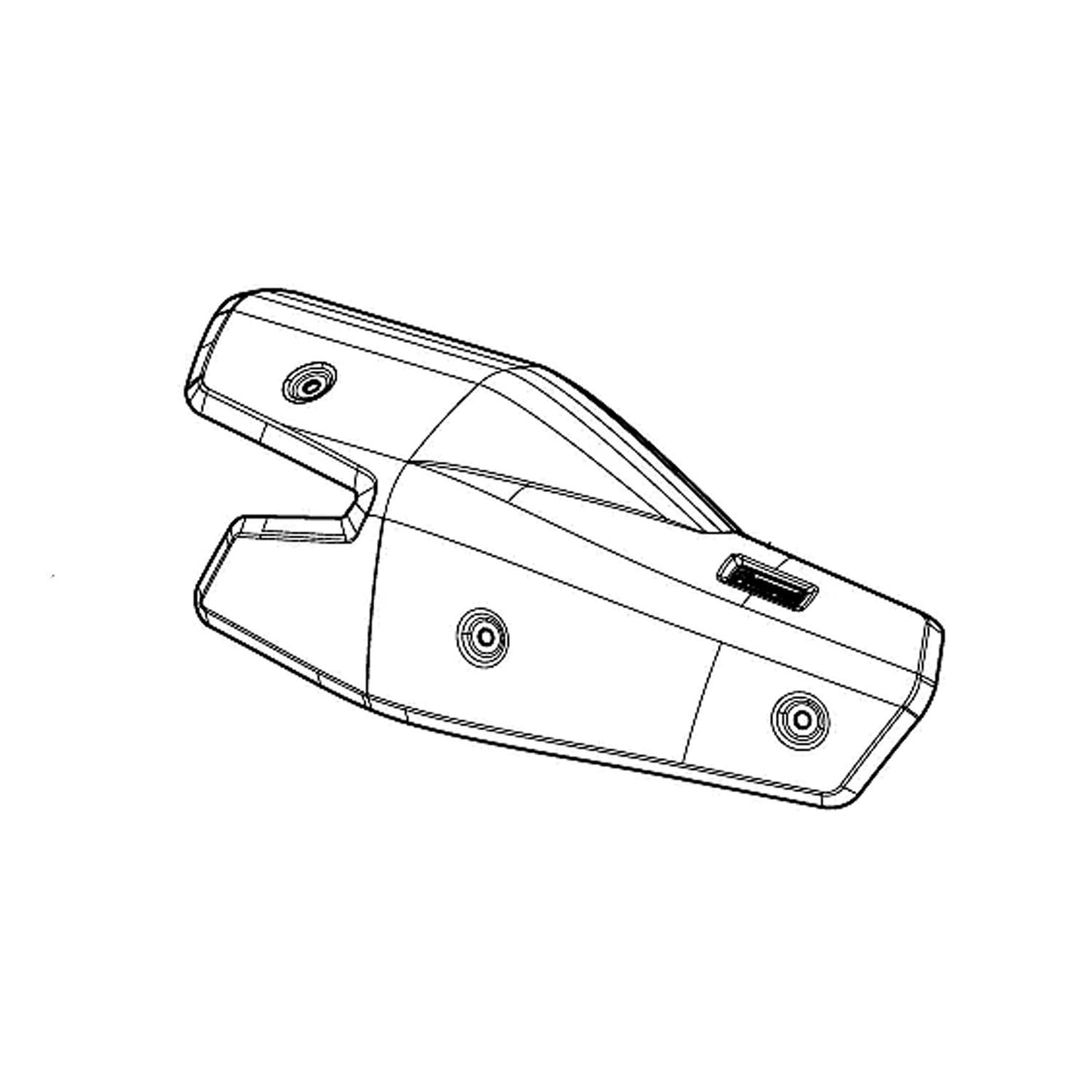 Akrapovic Carbon Fiber Exhaust Heat Shield
