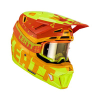 Leatt 2024 Helmet Moto 7.5 V23 Citrus with 4.5 Goggles & Helmet Bag