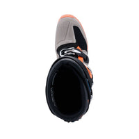 Alpinestars 2026 Tech 7 Enduro Boots Black Warm Grey Orange Flo