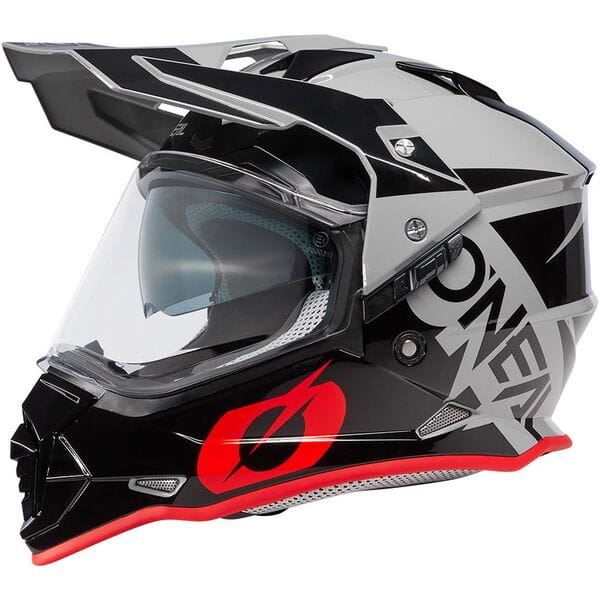 O'Neal 2024 Motocross Helmet SIERRA R Black Grey