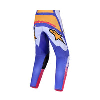 Alpinestars 2027 Fluid Drag MX Pants Light Lilac Blue Iris Gold