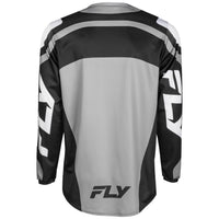 Fly Racing 2025 Motocross Combo Kit F-16 Black White