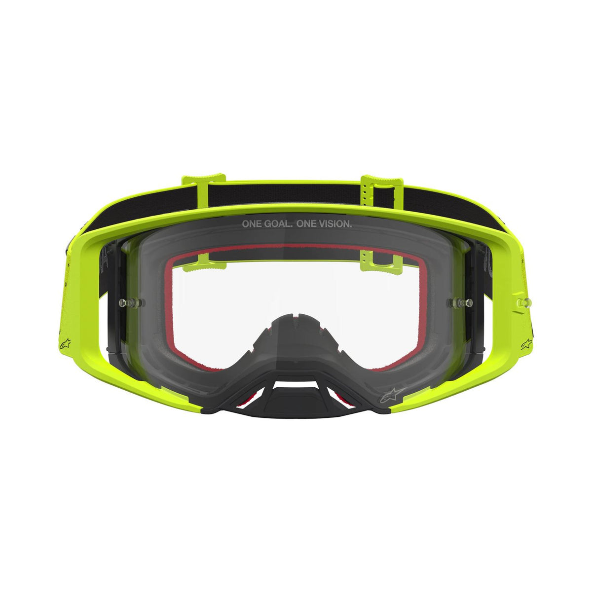 Alpinestars 2027 Supertech Vesta MX Goggles Yellow Flo Black Clear