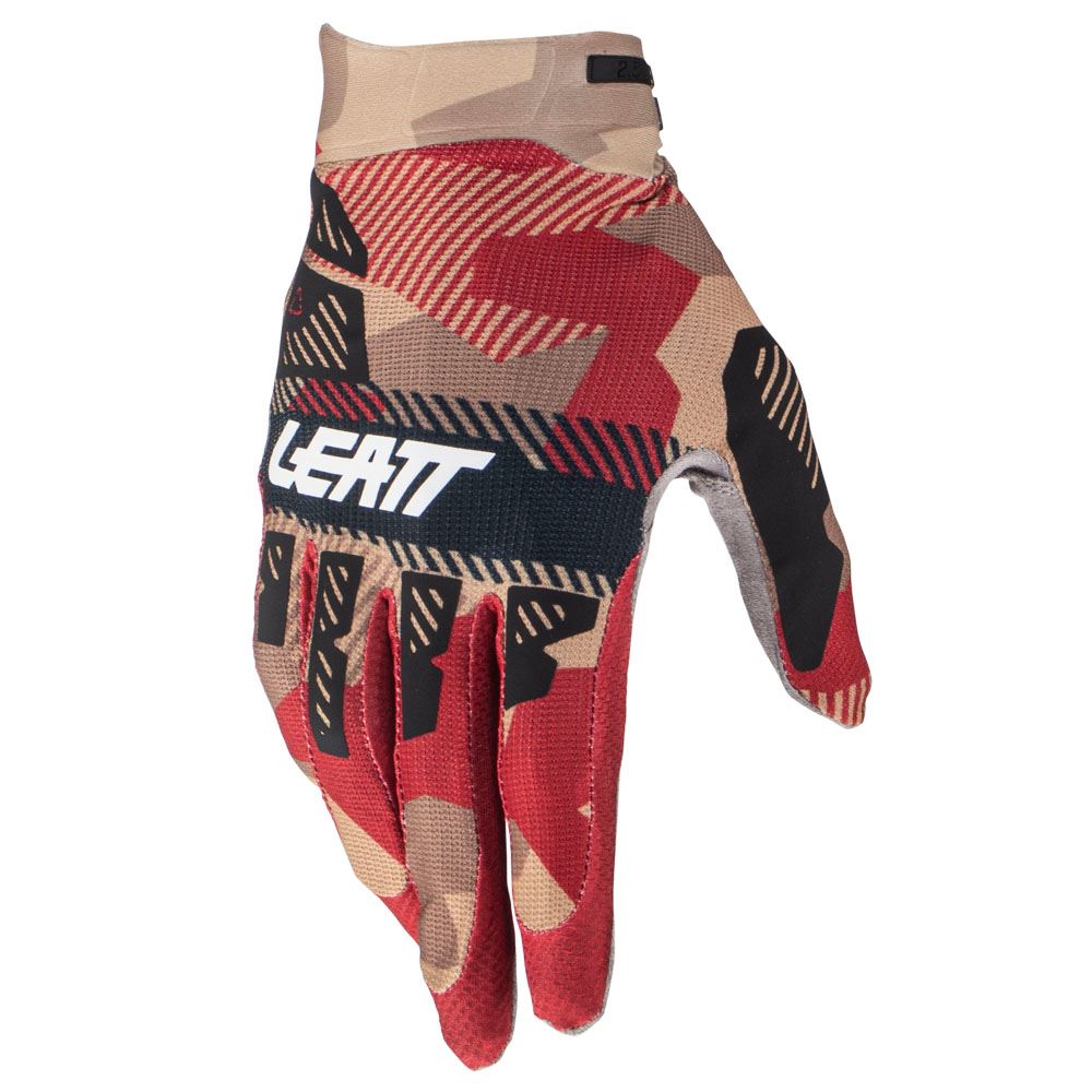 Leatt 2024 Gloves Moto 2.5 X-Flow Rubystone