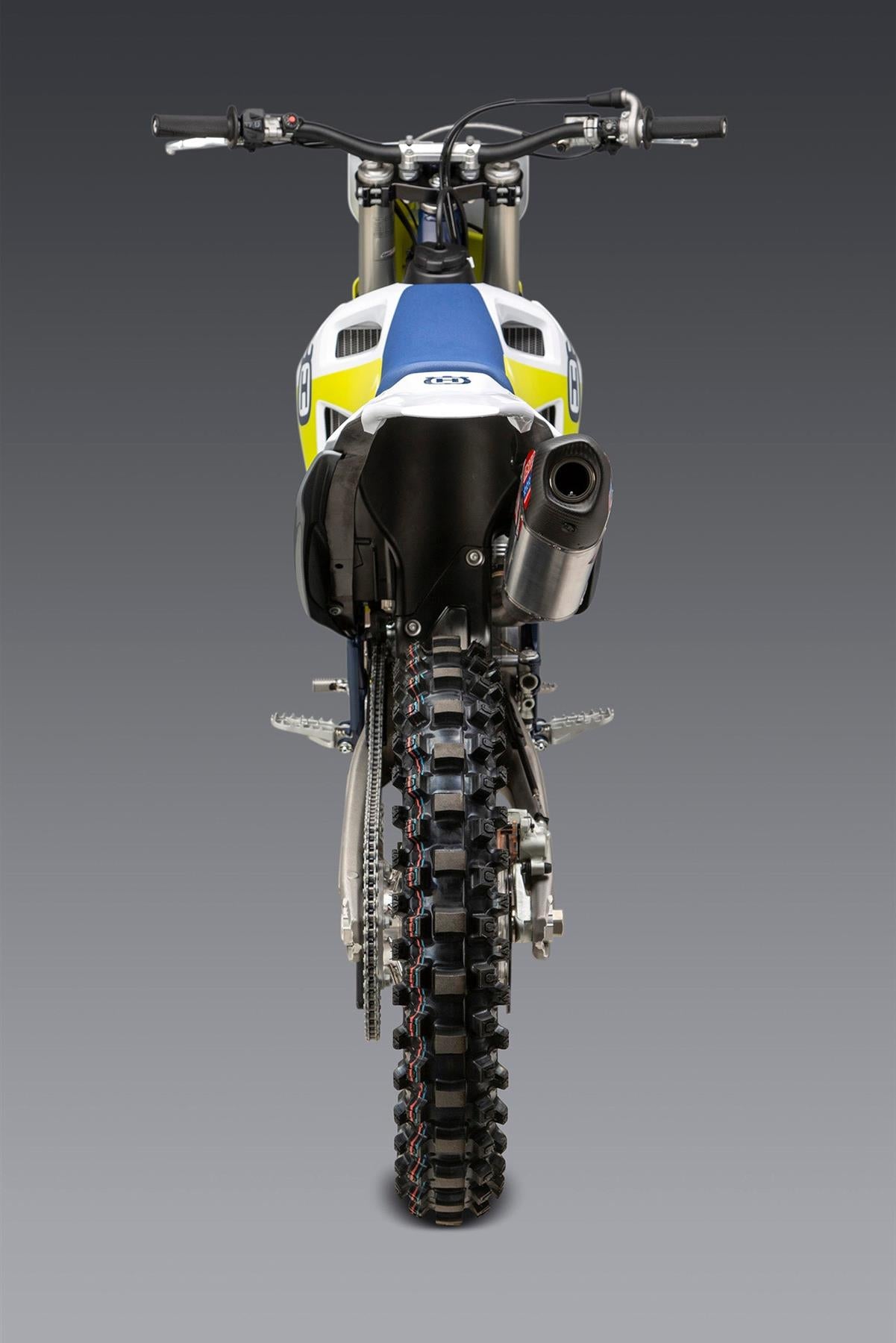 Yoshimura RS-12 Full Exhaust System Stainless Steel Aluminium Carbon Cap For KTM SX-F 250 2019-2022