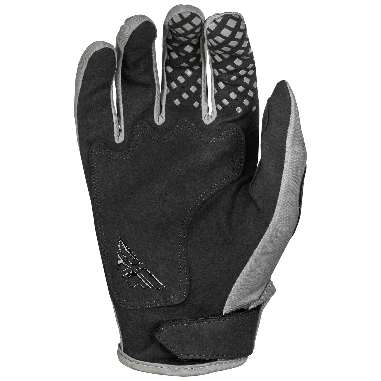Fly Racing 2025 Kinetic Sym Motocross Gloves Grey Black