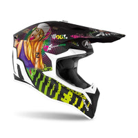 Airoh 2025 Helmet Wraaap Youth Youth Pin Up Matt