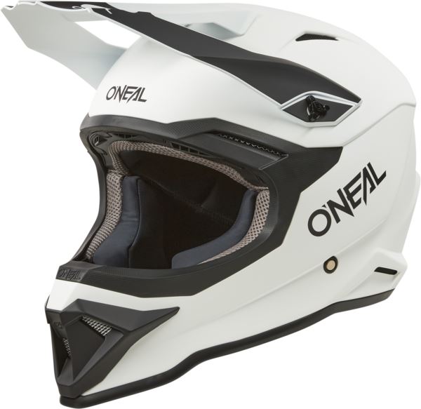 O'Neal 2024 Motocross Helmet 1SRS Solid V.24 White