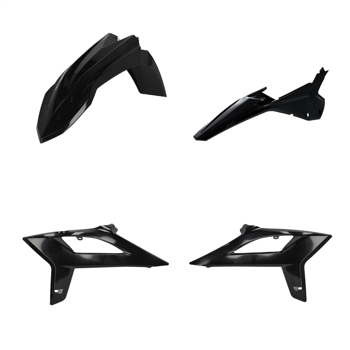 Acerbis Plastic Kit Black For Beta RR 480 4T RACING 2020-2022