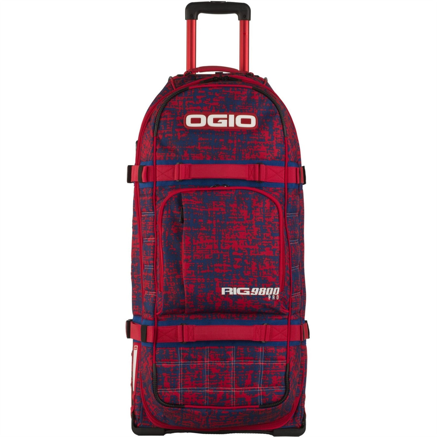 OGIO Trucker Wheeled Gear Chaos Red Blue 110 Litre