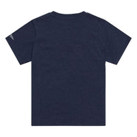 Troy Lee Designs Spring 2025 MX Badge Youth Casual T-Shirt Navy Heather