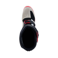 Alpinestars 2026 Tech 7 Enduro Boots Black Light Grey Bright Red