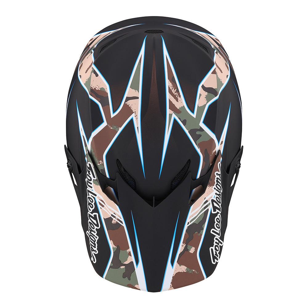 Troy Lee Designs 2025 SE4 Polyacrylite Helmet W/MIPS Matrix Camo Black