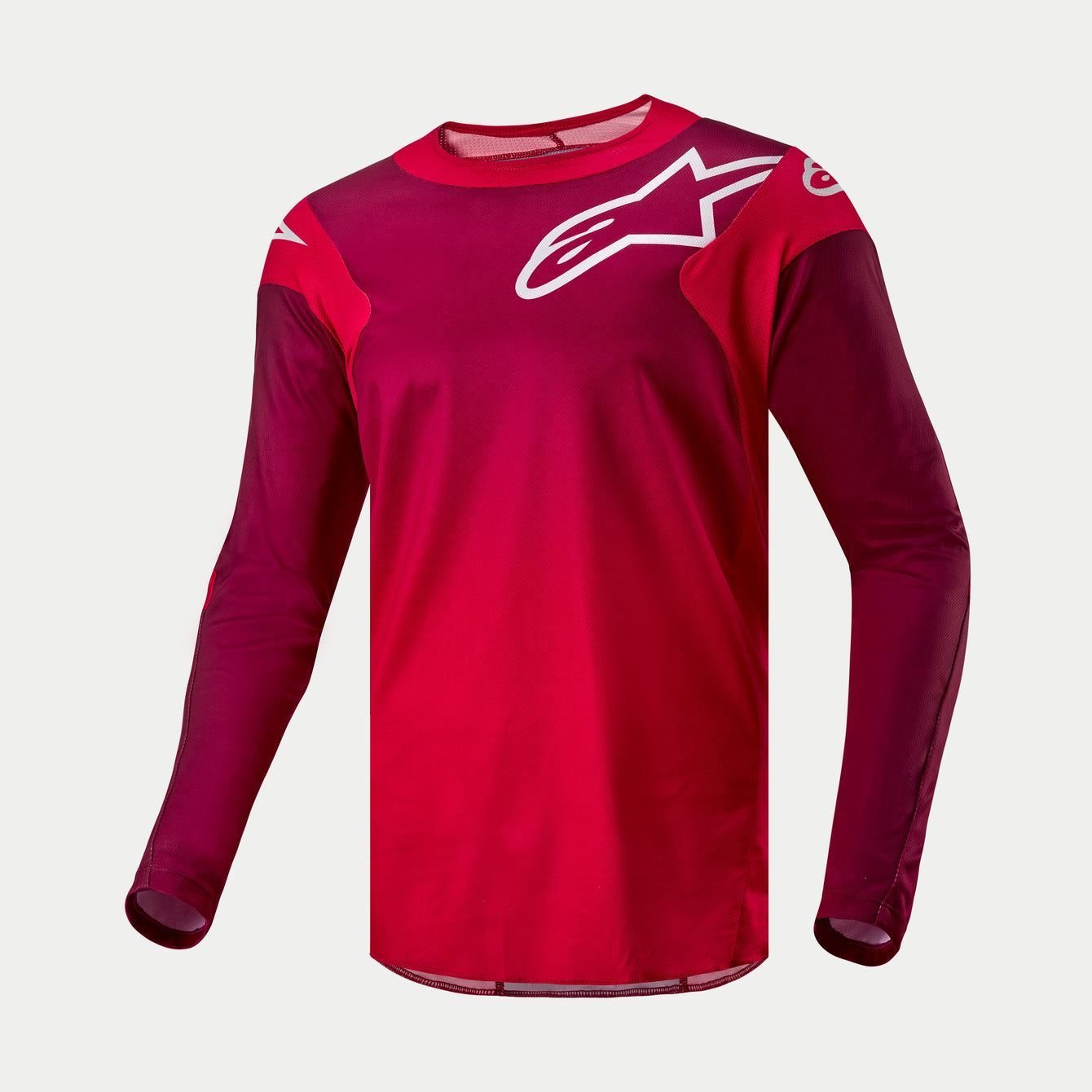 Alpinestars 2024 Racer Hoen Motocross Jersey Mars Red Burgundy CLEARANCE