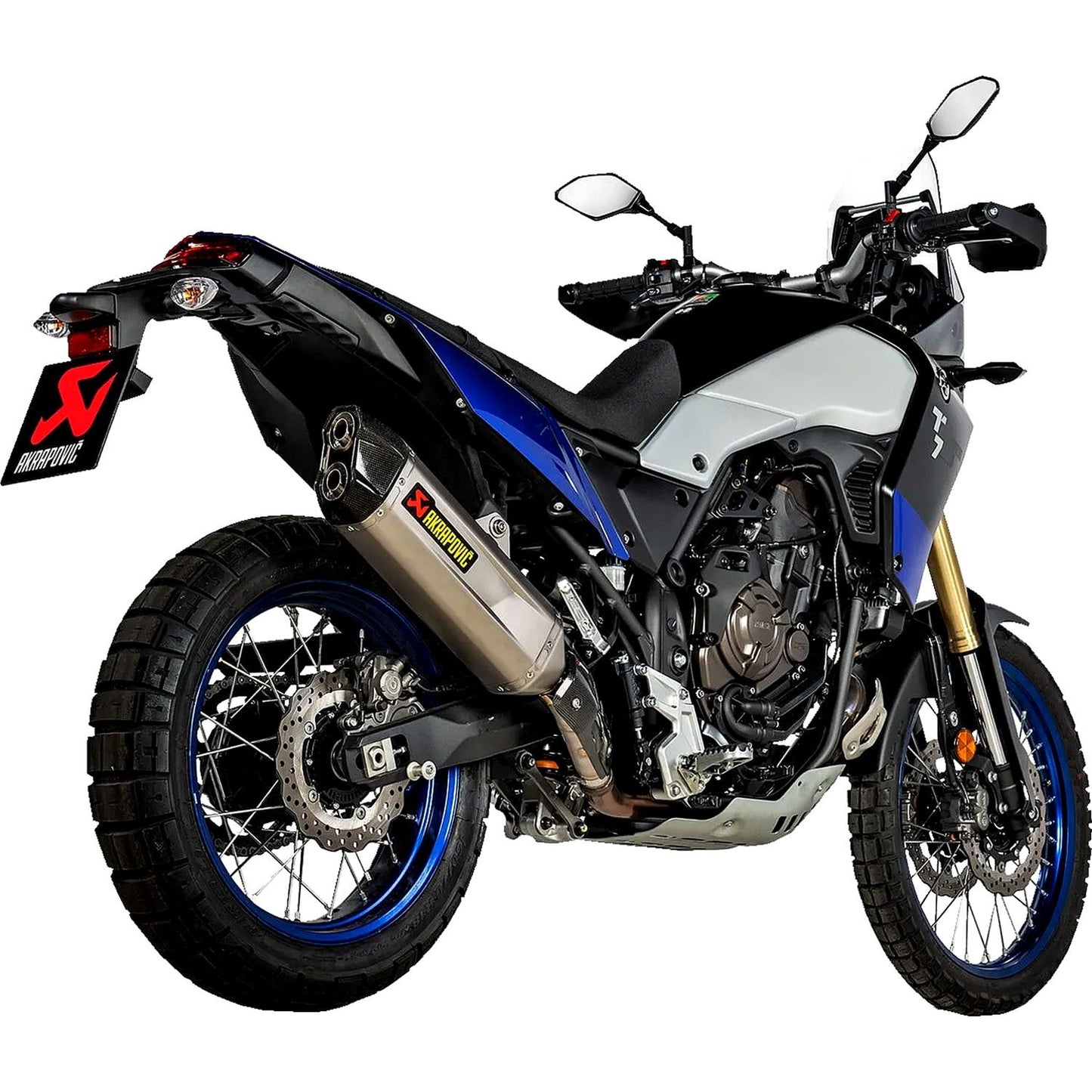 Akrapovic Titanium Line Slip On Silencer For Yamaha XTZ 690 Tenere 700 World Raid 2022