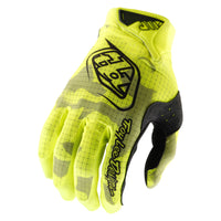 Troy Lee Designs Spring 2025 MX Gloves AIR Youth Blotted Flo Yellow