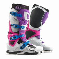 Gaerne SG22 Motocross  Boots Purple Pink White