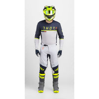 Thor Prime Ace Midnight Grey Motocross Combo Kit CLEARANCE