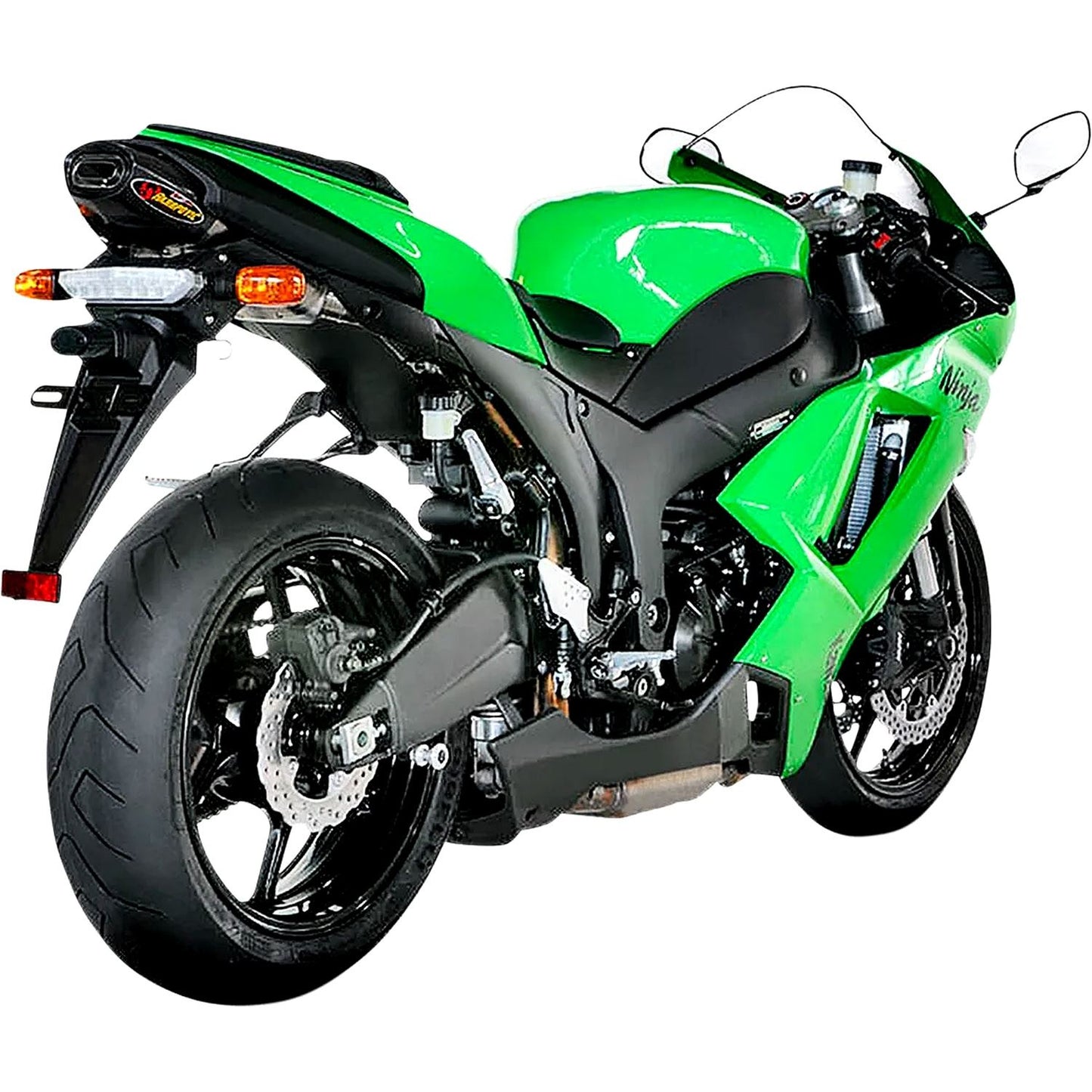 Akrapovic Titanium Line Slip On Silencer For Kawasaki ZX-6 R 600 Ninja 2007-2008