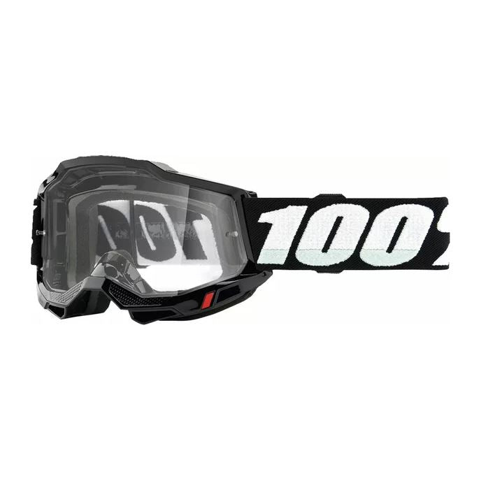 100% MX Goggles Accuri  2 Youth Black Clear